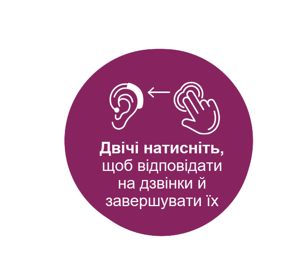 Знімок екрану, який демонструє інтерфейс для налаштування слухових апаратів Oticon.